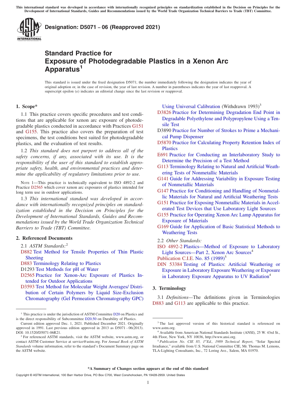 ASTM D5071 - 06 (2021).pdf_第1页