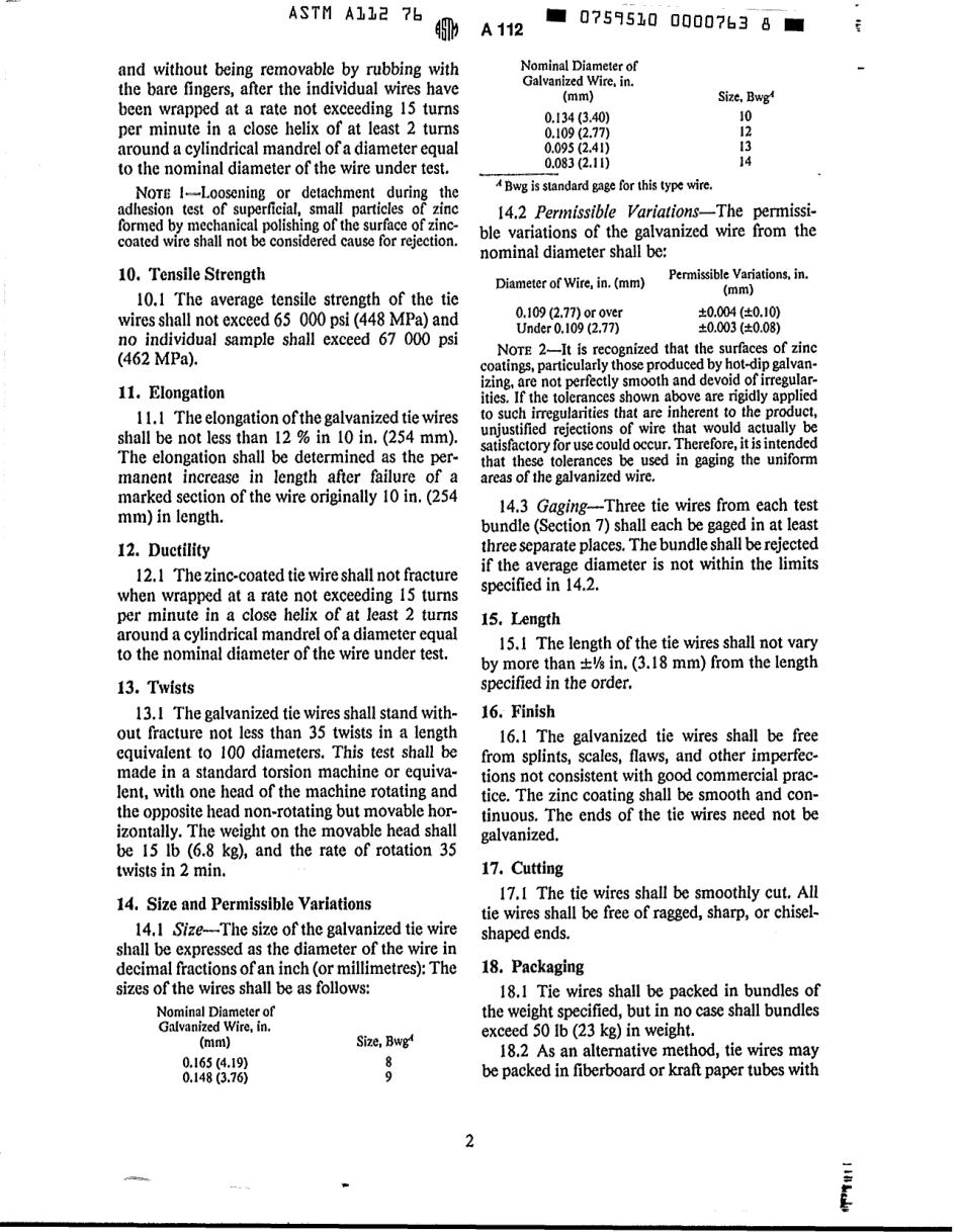 ASTM A112 - 76 (1985)e1 scan.pdf_第2页