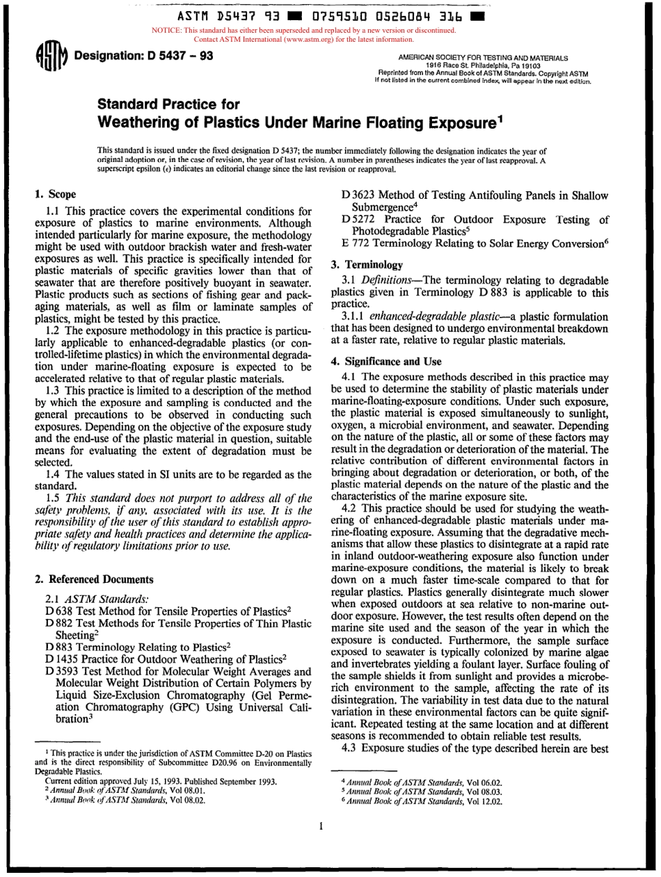 ASTM D5437 - 93 scan.pdf_第1页