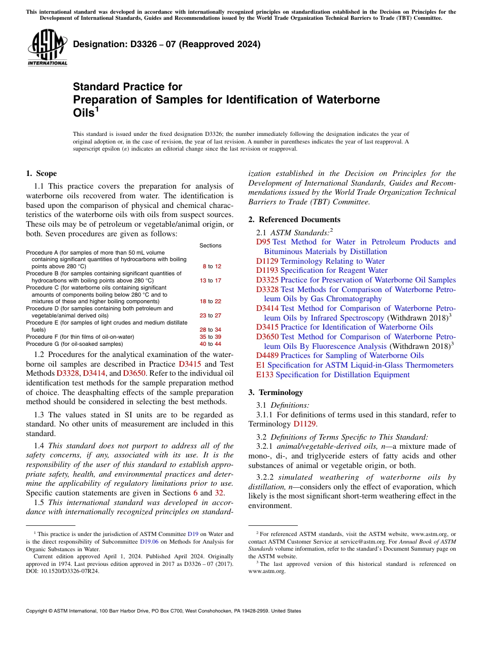 ASTM D3326 - 07 (2024).pdf_第1页