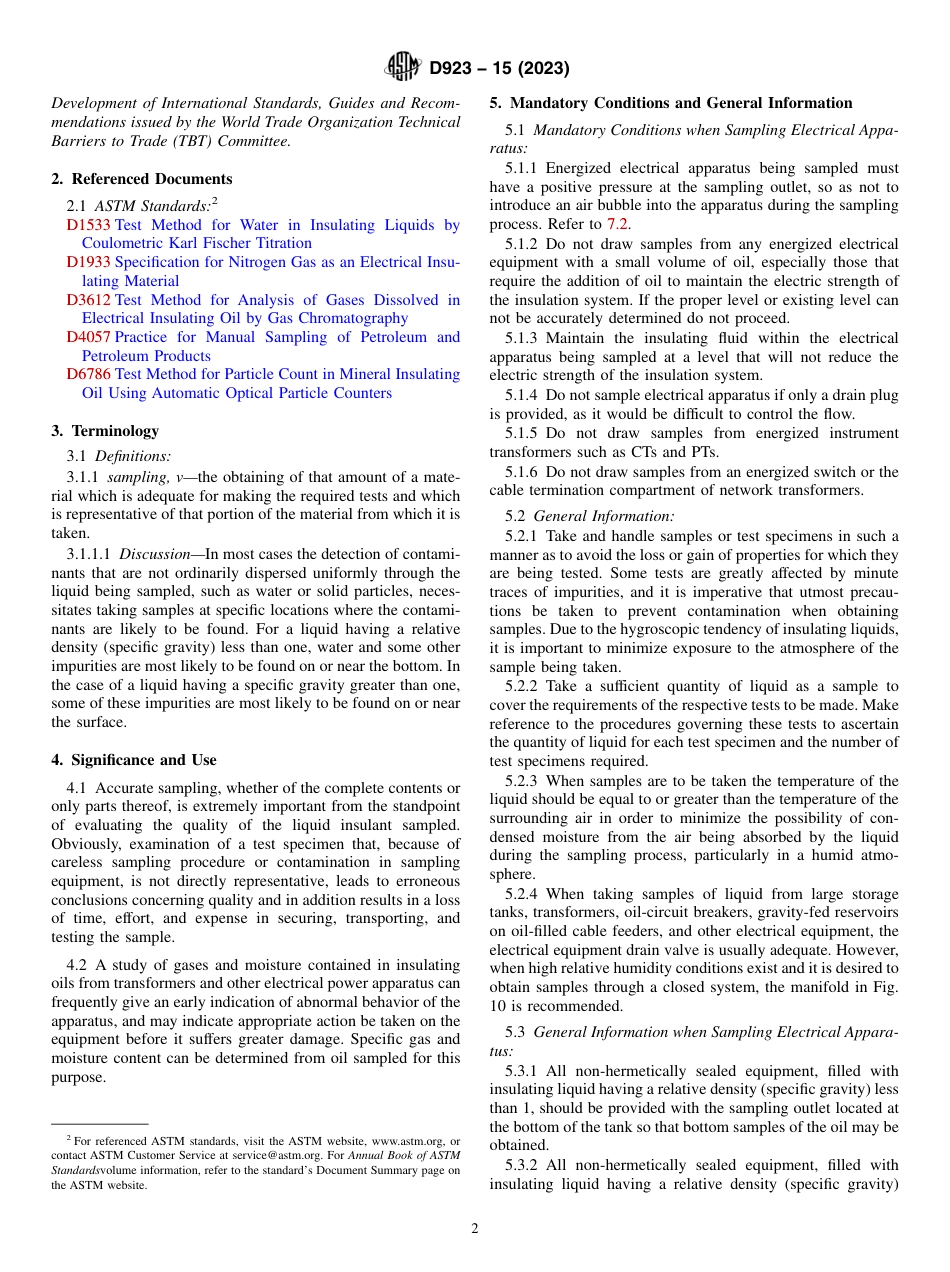ASTM D923 - 15 (2023).pdf_第2页