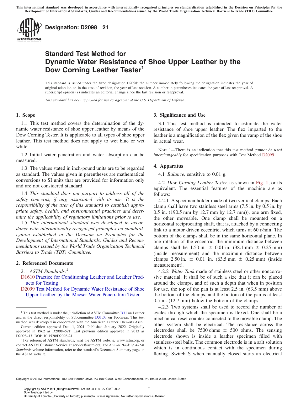 ASTM D2098 - 21.pdf_第1页