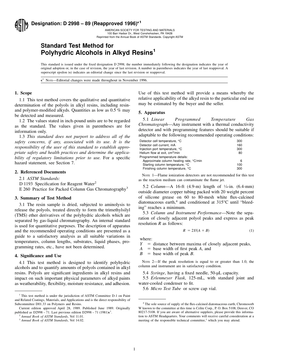 ASTM D2998 - 89 (1996)e1.pdf_第1页