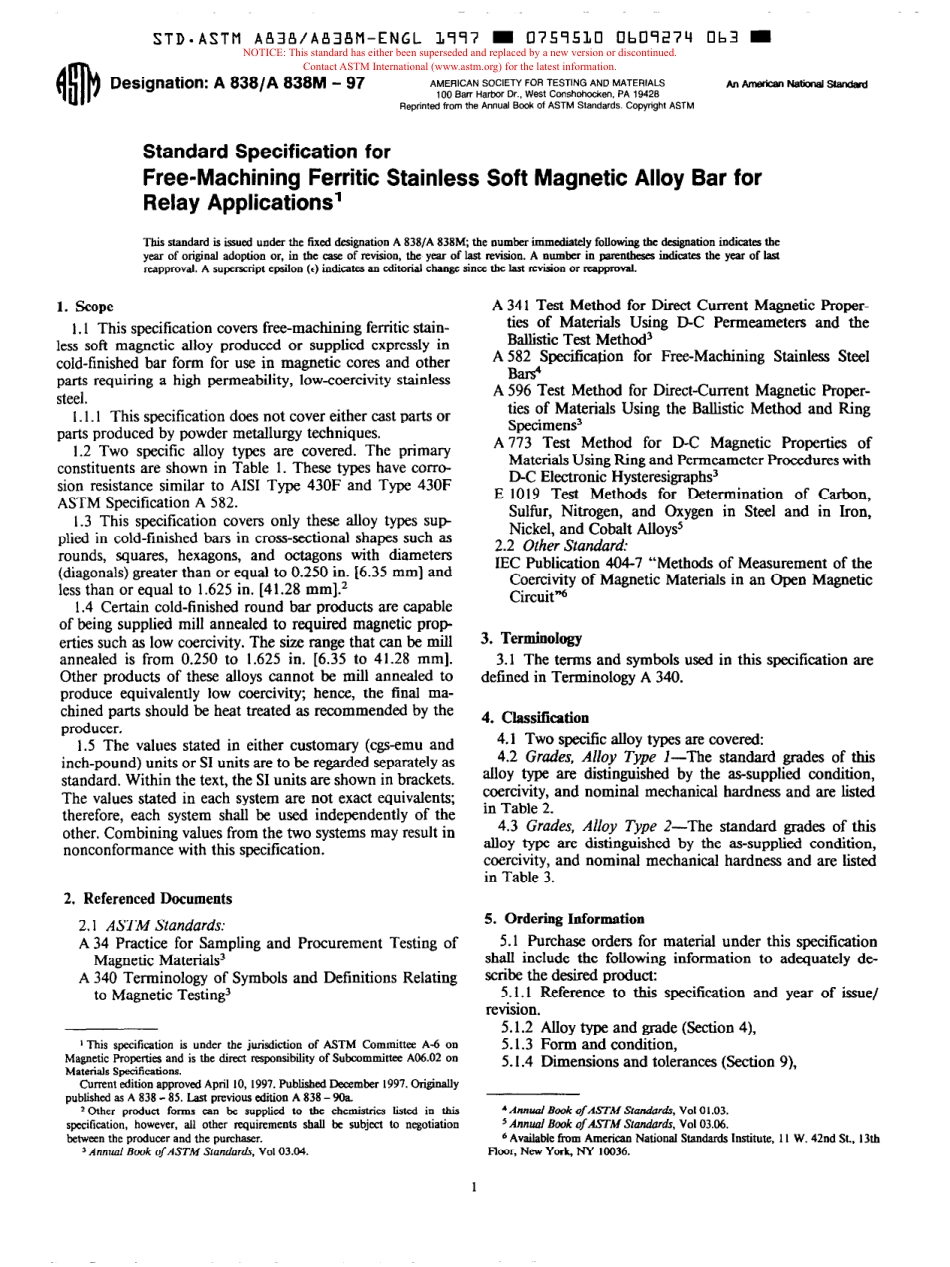 ASTM A838 - A 838M - 97 scan.pdf_第1页