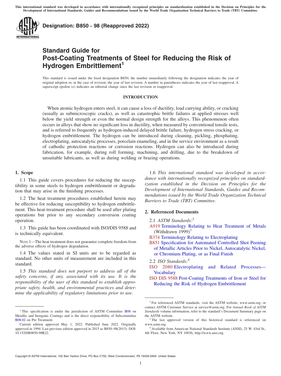 ASTM B850 - 98 (2022).pdf_第1页