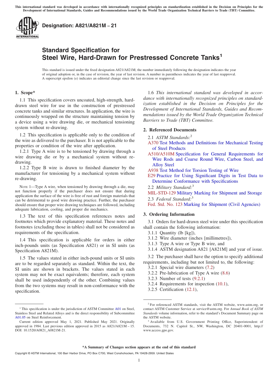 ASTM A821 - A 821M - 21.pdf_第1页