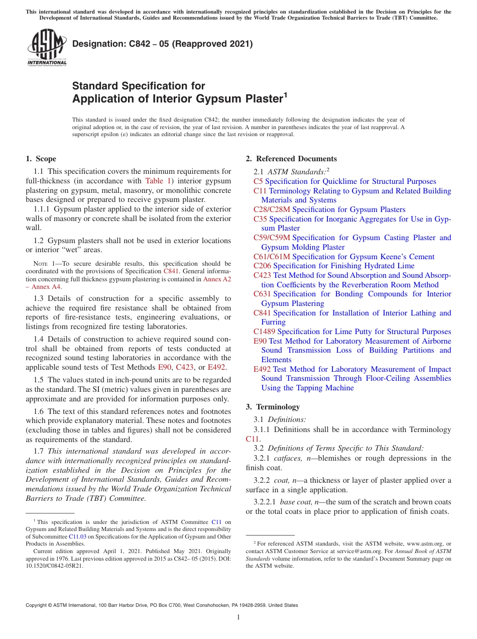 ASTM C842 - 05 (2021).pdf_第1页