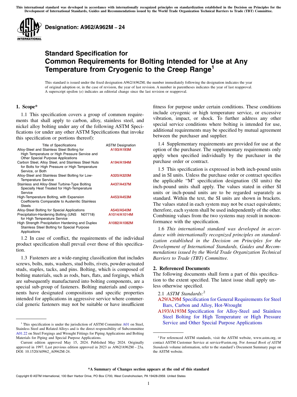 ASTM A962 - A 962M - 24.pdf_第1页