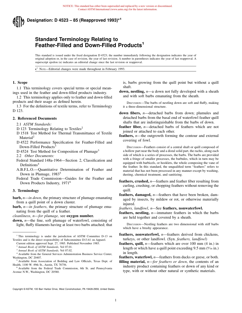 ASTM D4523 - 85 (1993)e1.pdf_第1页