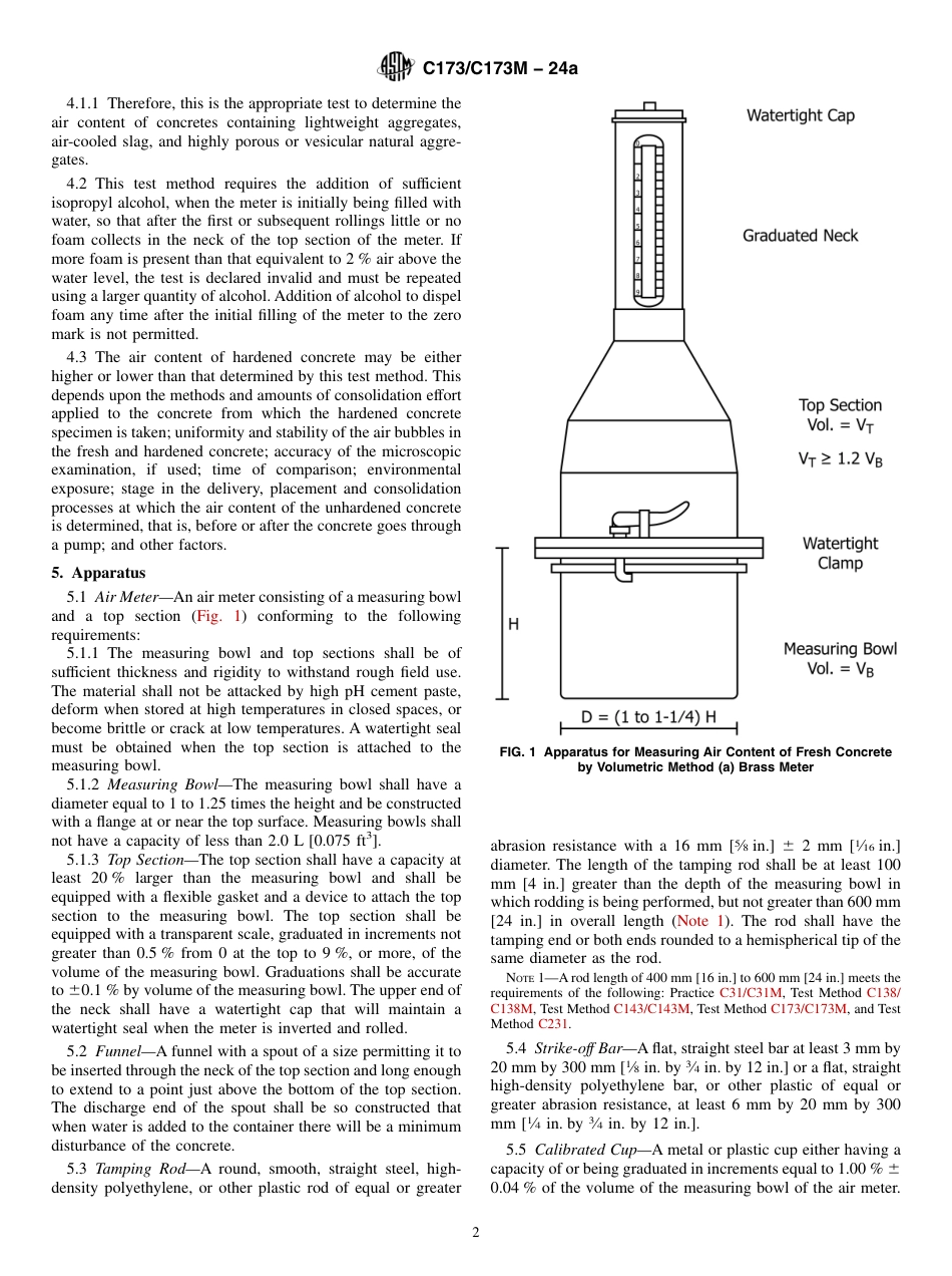 ASTM C173 - C 173M - 24a.pdf_第2页