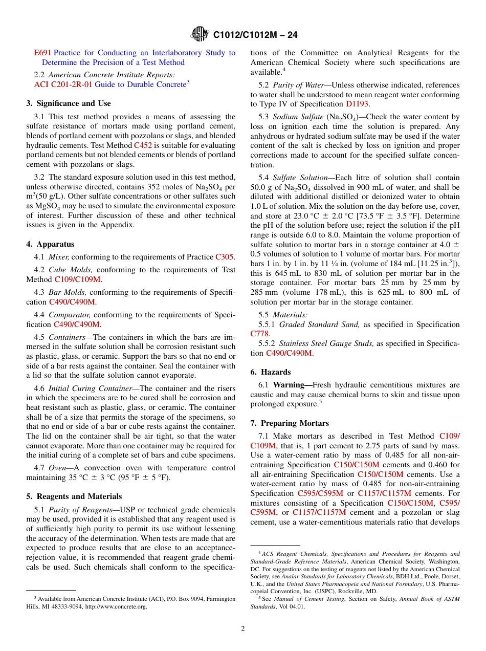 ASTM C1012 - C 1012M - 24.pdf_第2页