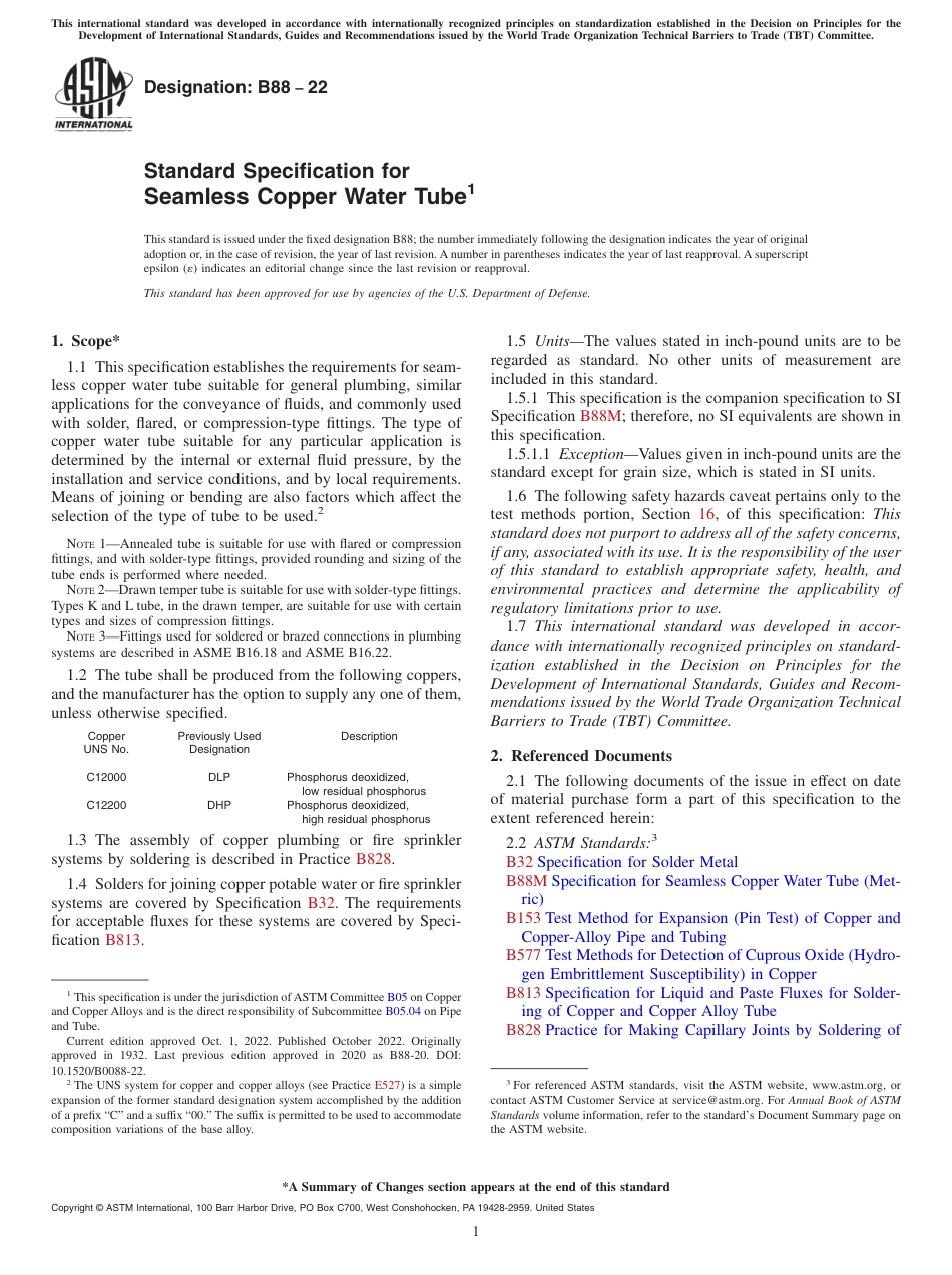 ASTM B88 - 22.pdf_第1页