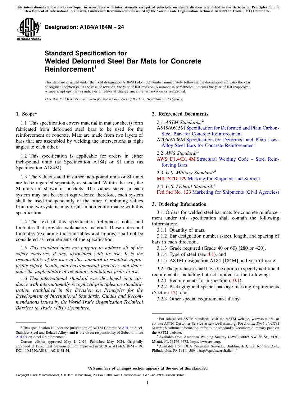 ASTM A184 - A 184M - 24.pdf_第1页