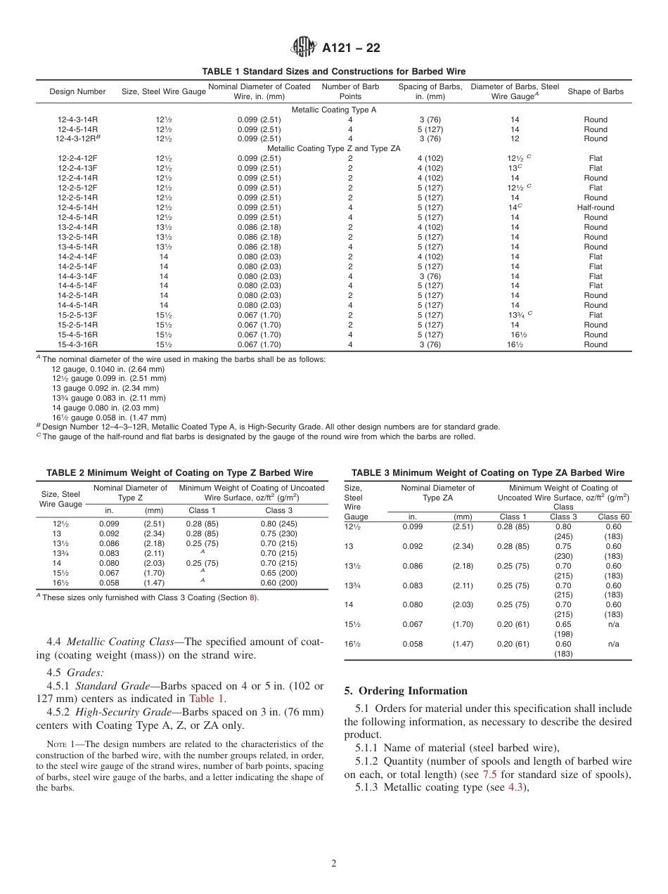 ASTM A121 - 22.pdf_第2页