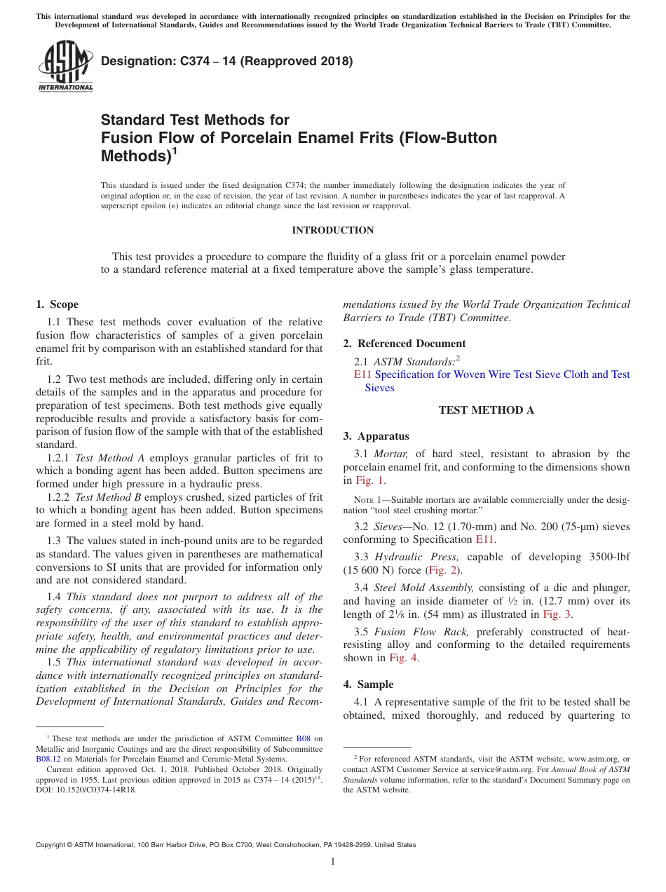 ASTM C374 - 14 (2018).pdf_第1页