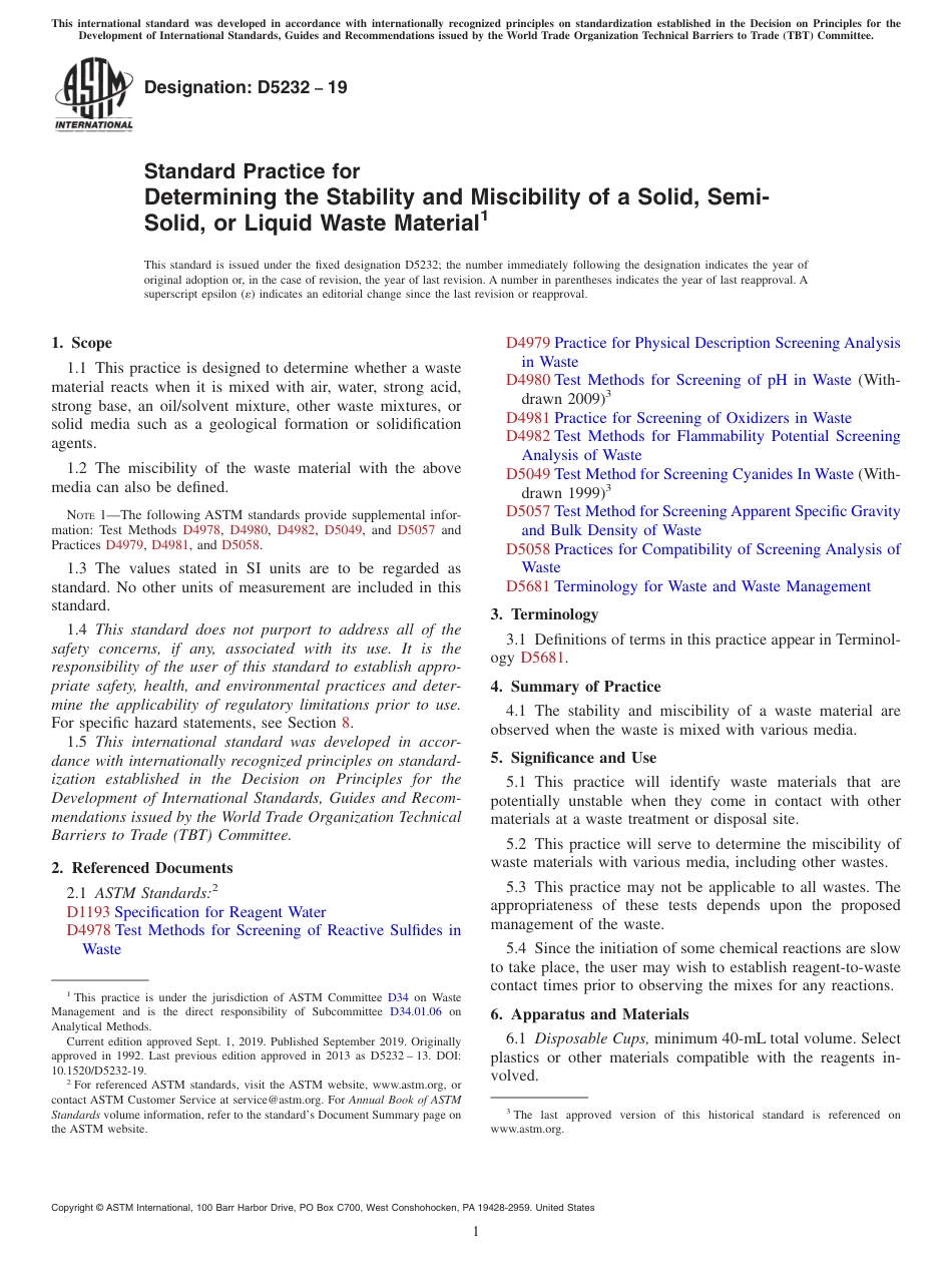 ASTM D5232 - 19.pdf_第1页