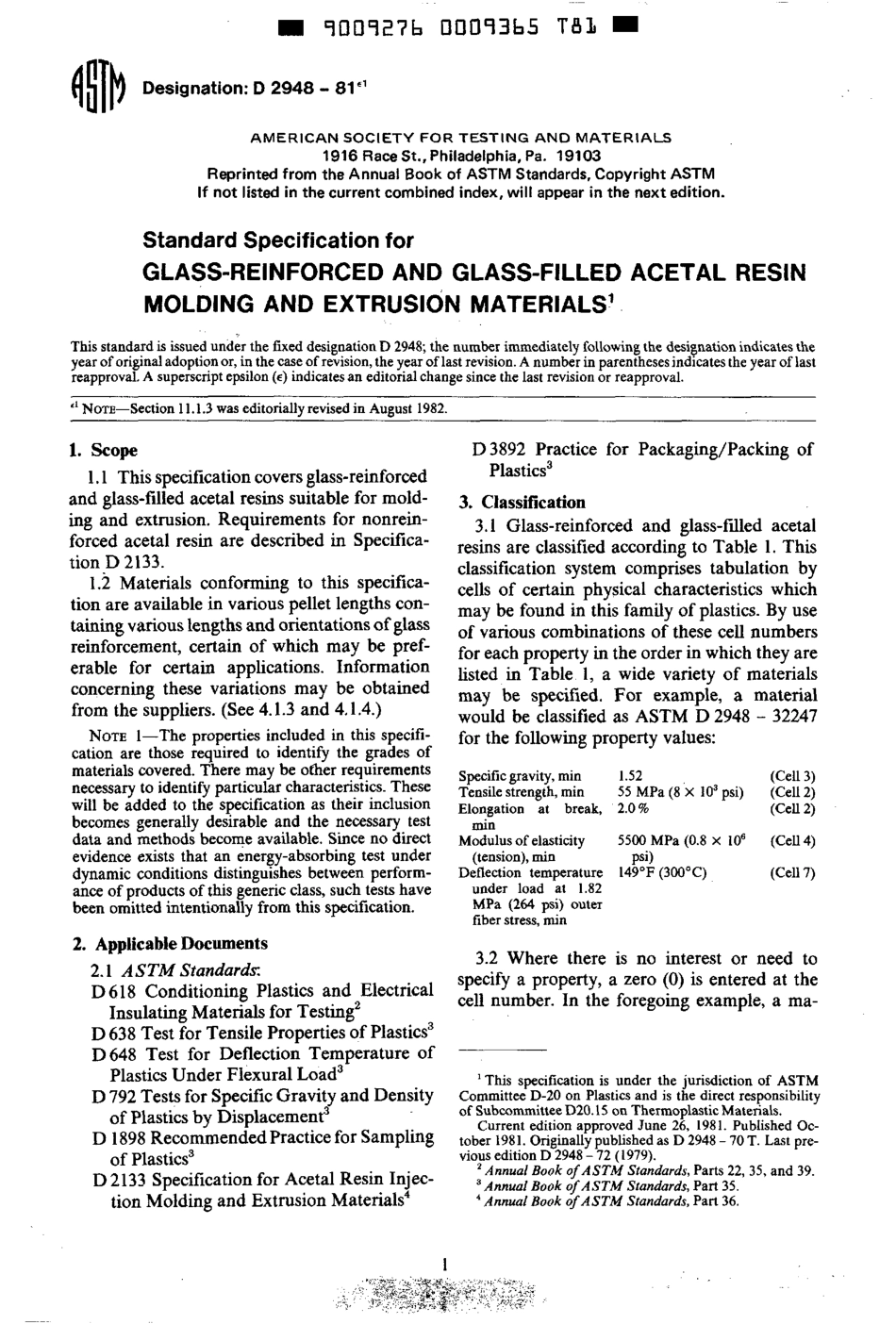 ASTM D2948 - 81e1 scan.pdf_第1页