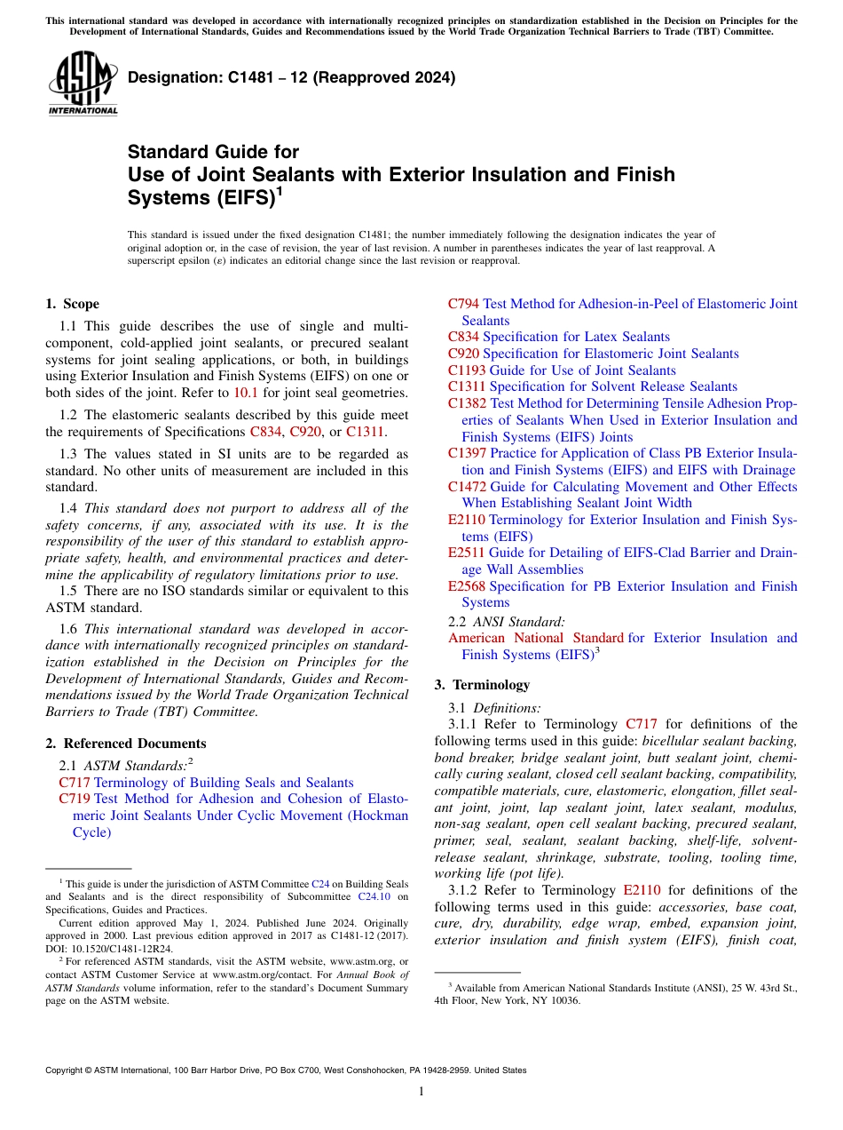 ASTM C1481 - 12 (2024).pdf_第1页