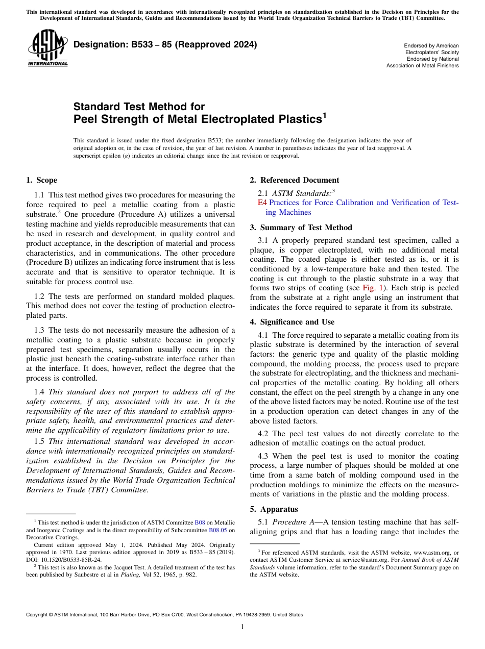 ASTM B533 - 85 (2024).pdf_第1页