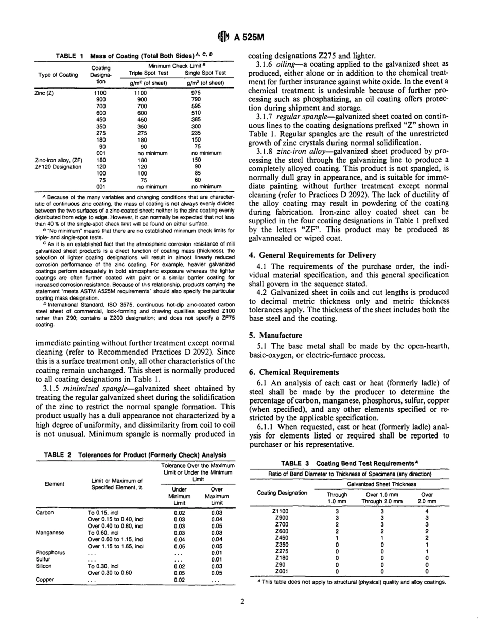 ASTM A525M - 91a scan.pdf_第2页