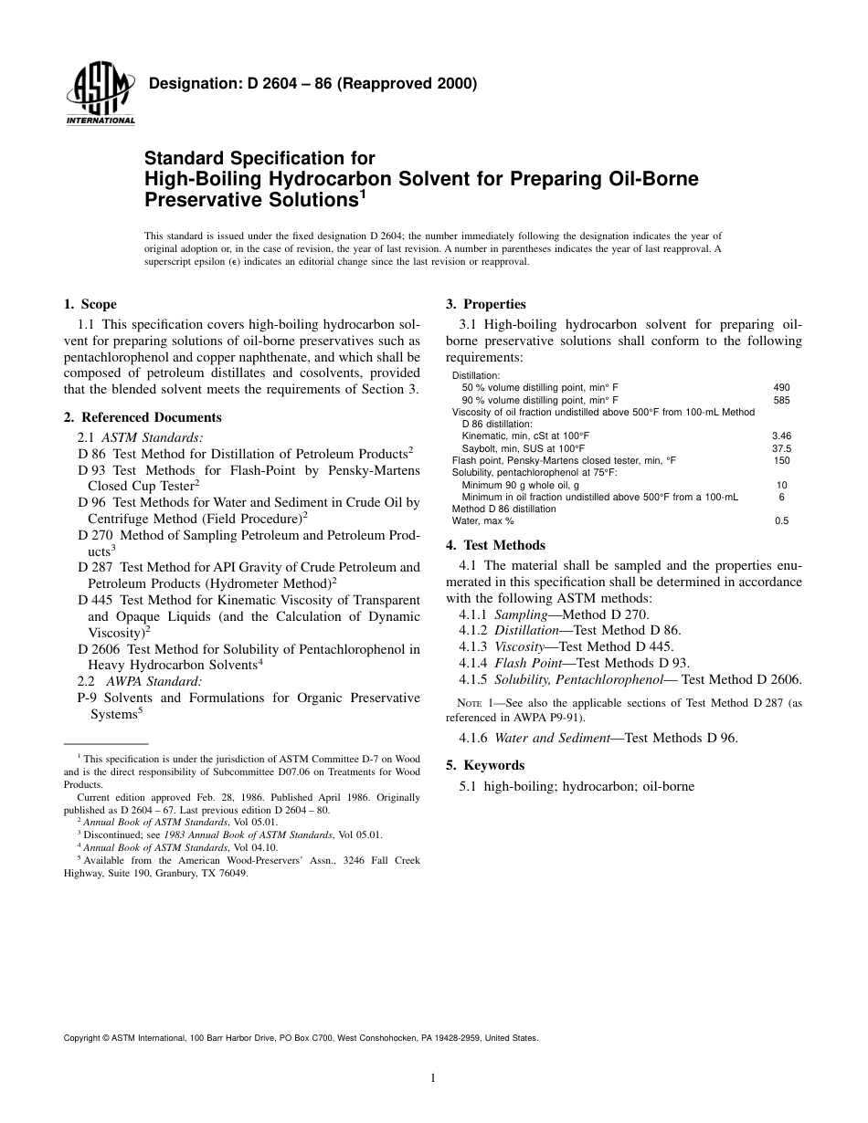 ASTM D2604 - 86 (2000).pdf_第1页