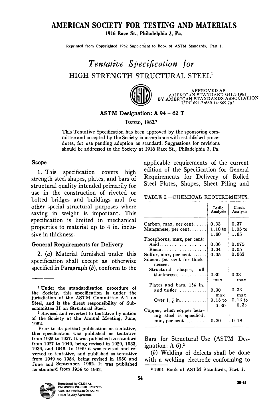 ASTM A94 - 62T scan.pdf_第1页