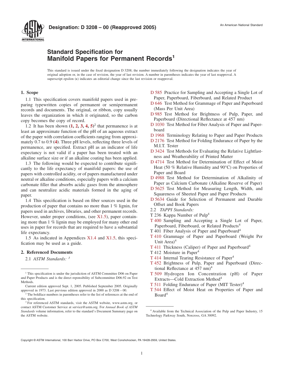 ASTM D3208 - 00 (2005).pdf_第1页