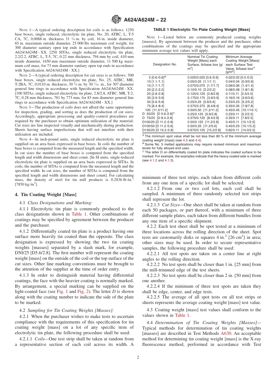 ASTM A624 - A 624M - 22.pdf_第2页
