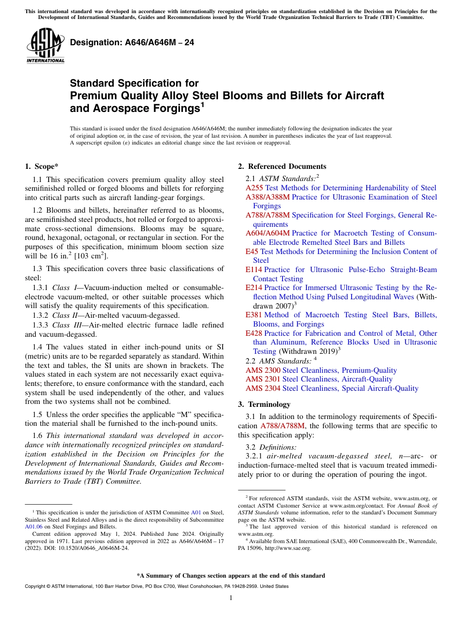ASTM A646 - A 646M - 24.pdf_第1页