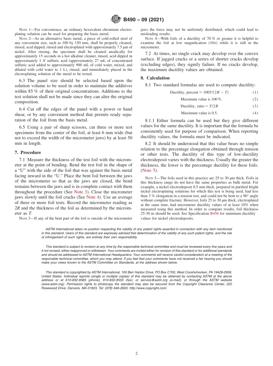 ASTM B490 - 09 (2021).pdf_第2页