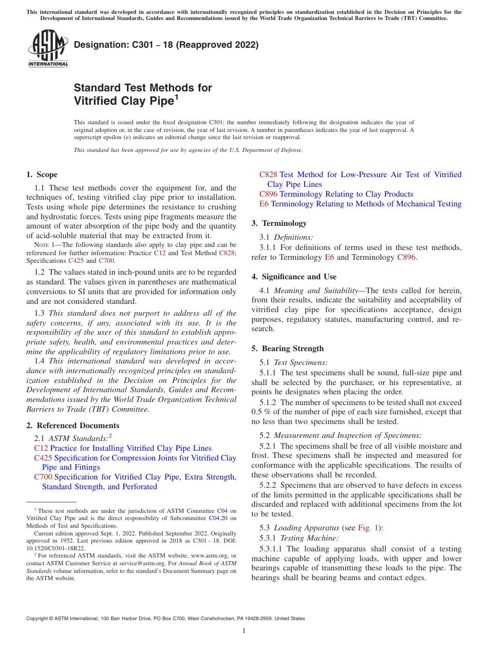 ASTM C301 - 18 (2022).pdf_第1页