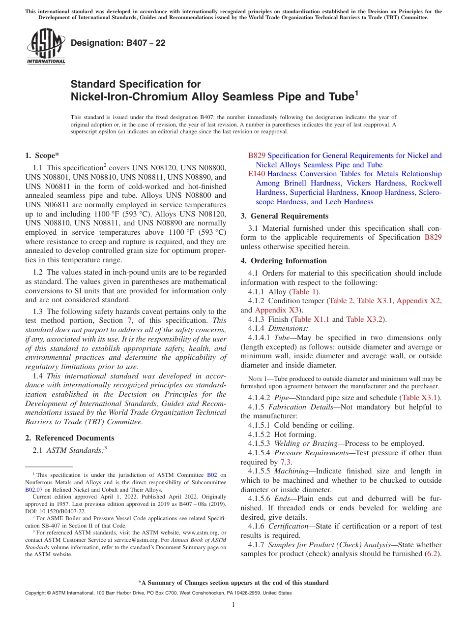 ASTM B407 - 22.pdf_第1页
