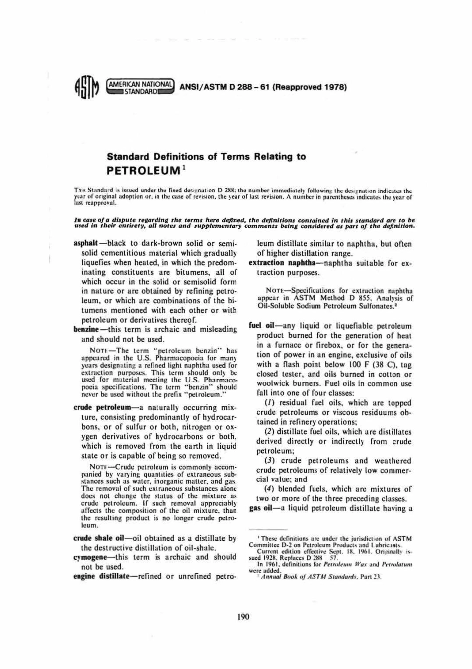 ASTM D288 - 61 (1978) scan.pdf_第1页