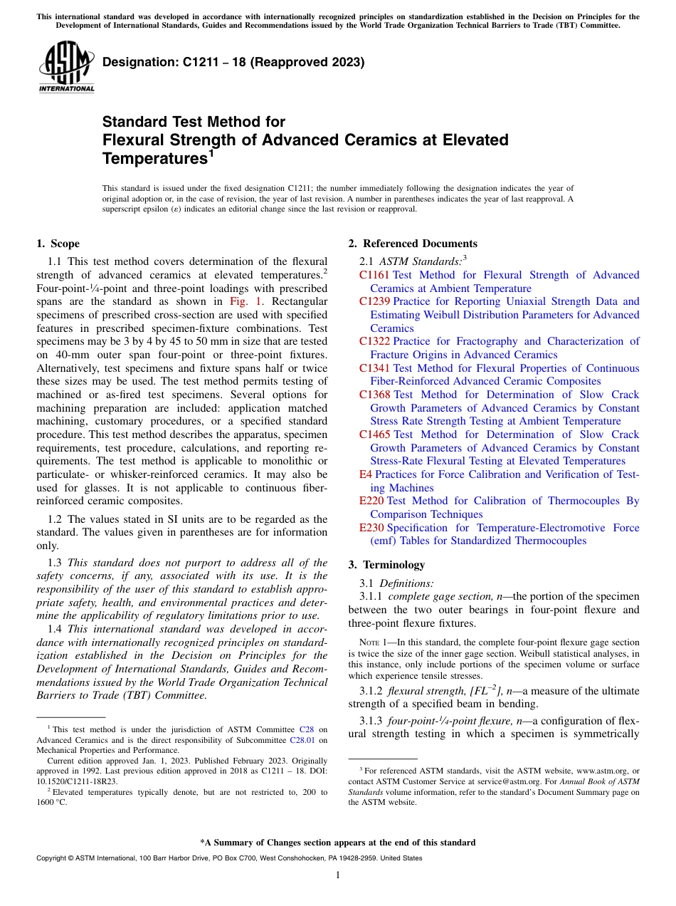 ASTM C1211 - 18 (2023).pdf_第1页