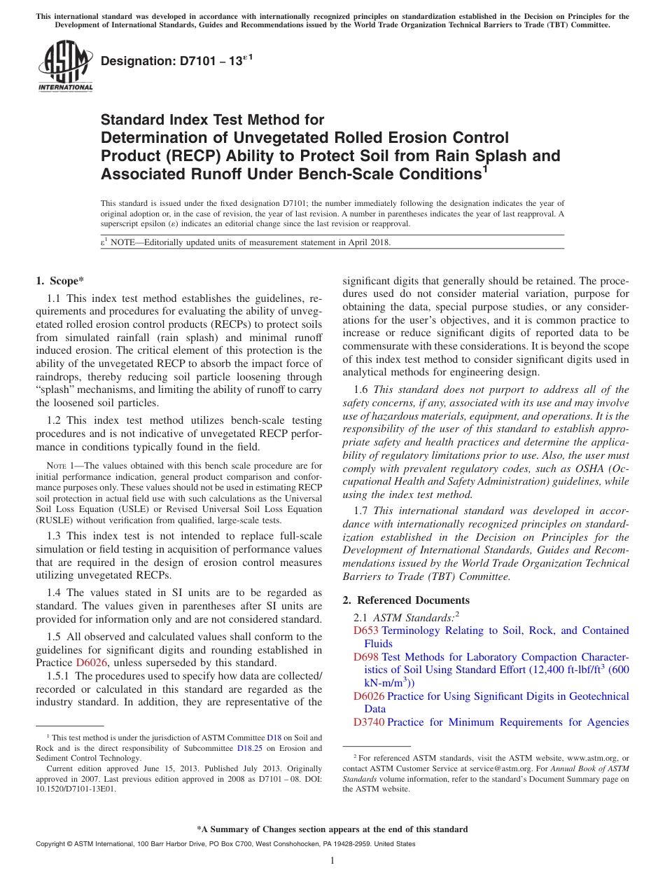 ASTM D7101 - 13e1.pdf_第1页
