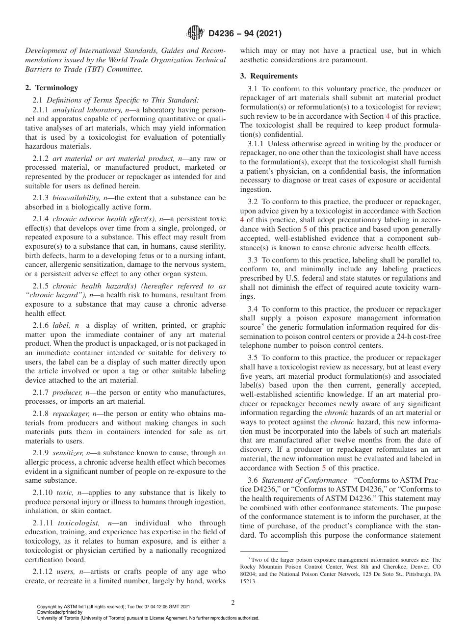 ASTM D4236 - 94 (2021).pdf_第2页