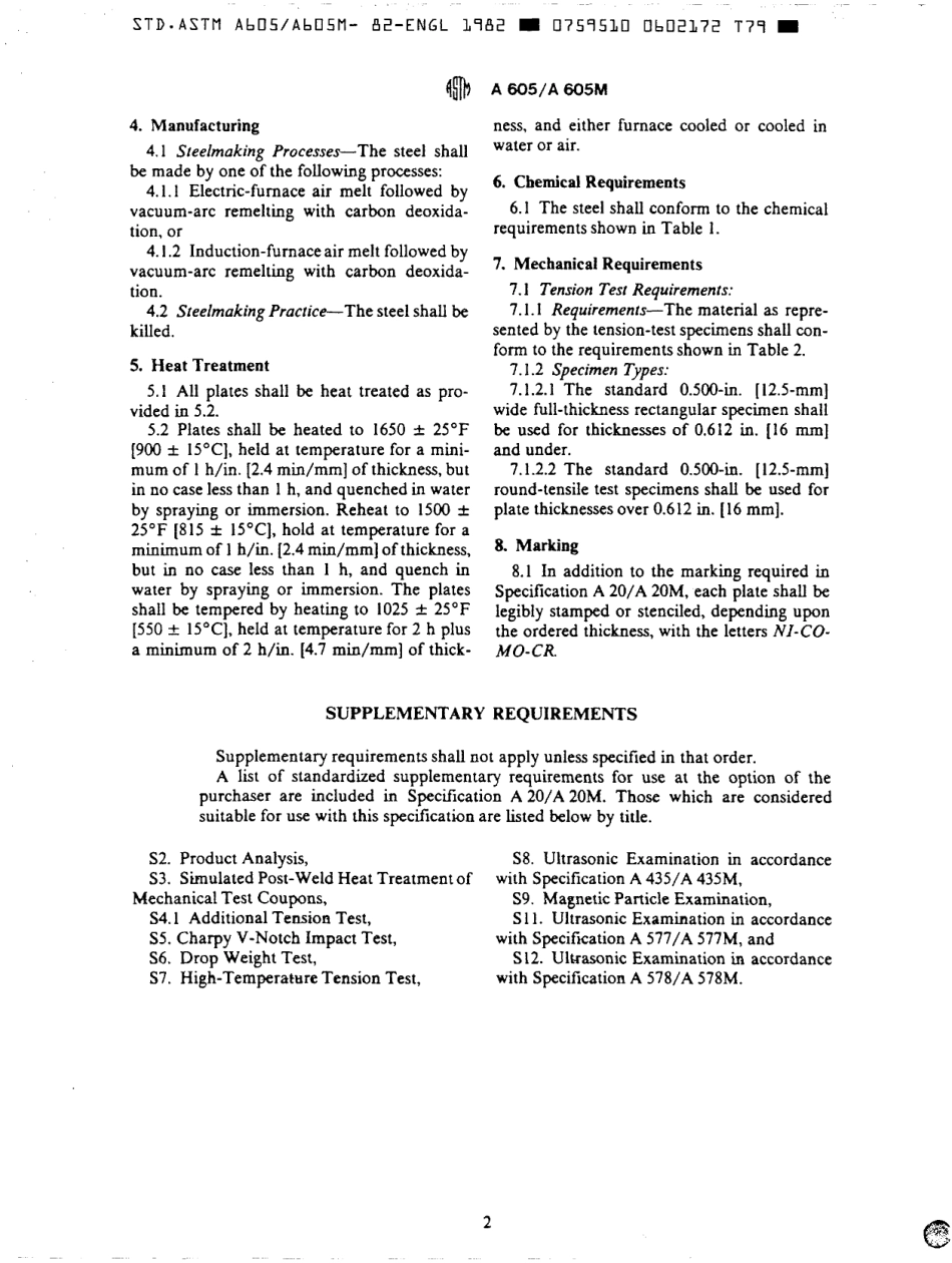 ASTM A605 - A 605M - 82 scan.pdf_第2页