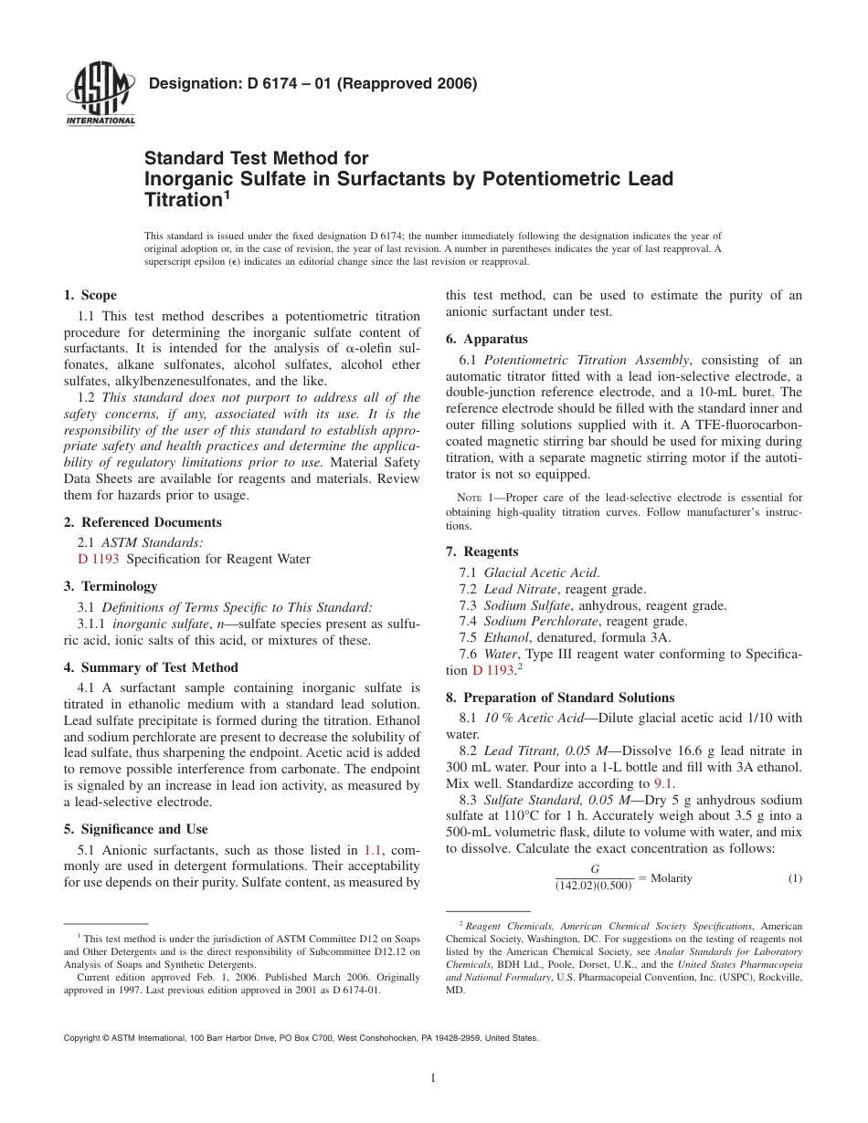 ASTM D6174 - 01 (2006).pdf_第1页