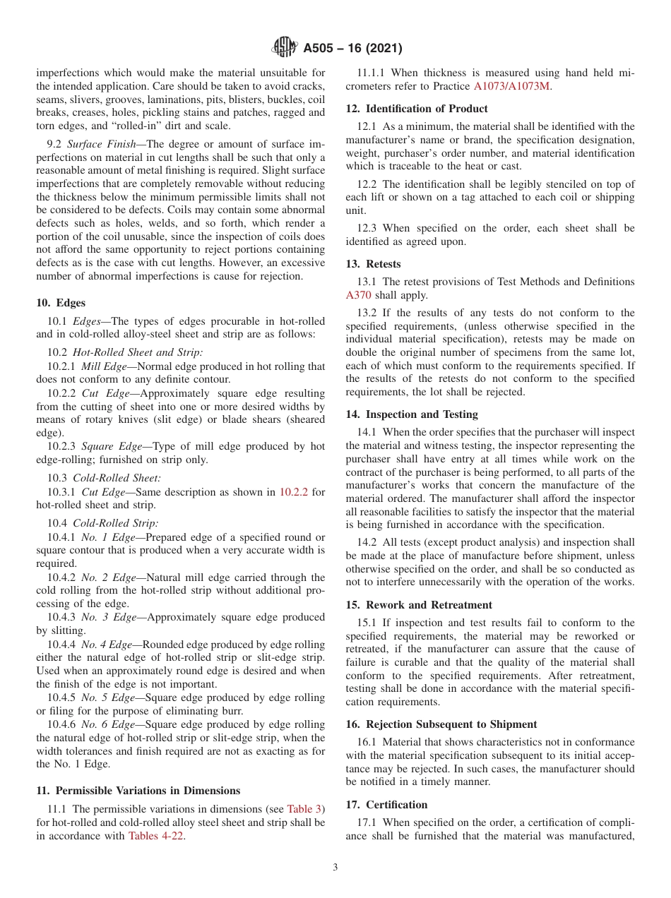 ASTM A505 - 16 (2021).pdf_第3页