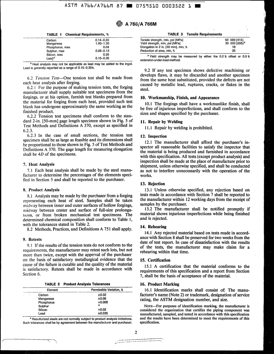 ASTM A766 - A 766M - 87 scan.pdf_第2页