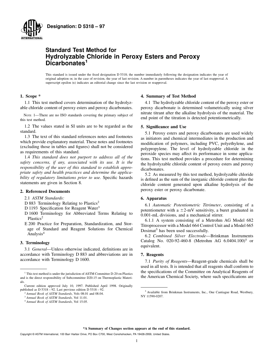 ASTM D5318 - 97.pdf_第1页