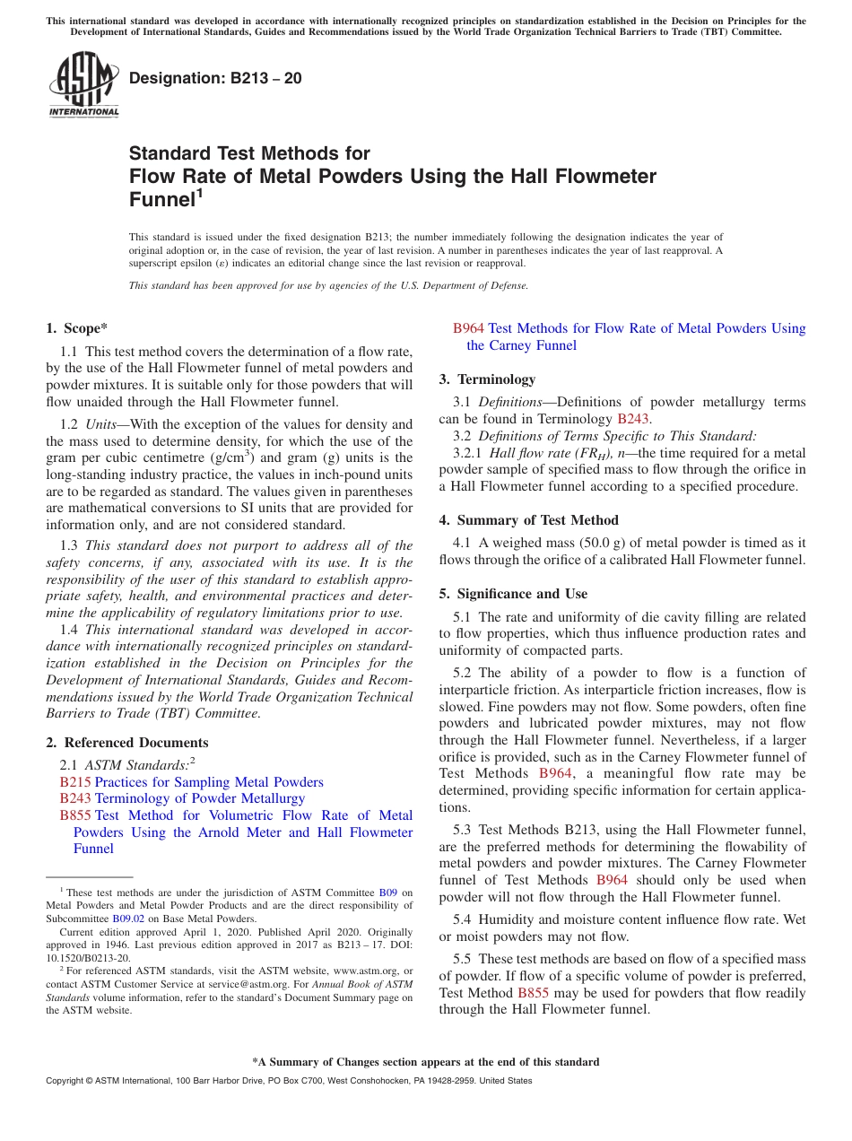 ASTM B213 - 20.pdf_第1页