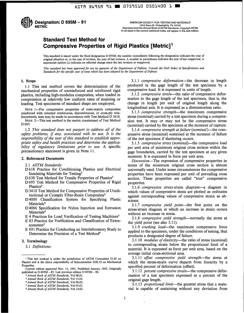 ASTM D695M - 91 scan.pdf_第2页