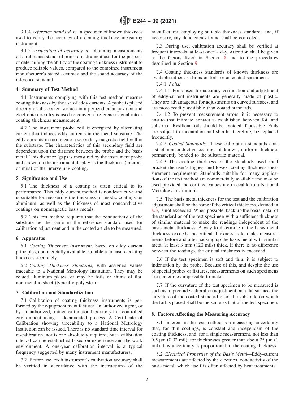 ASTM B244 - 09 (2021).pdf_第2页