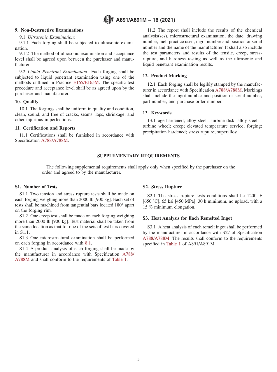 ASTM A891 - A 891M - 16 (2021).pdf_第3页