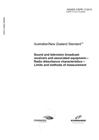 AS NZS CISPR 13-2012.pdf