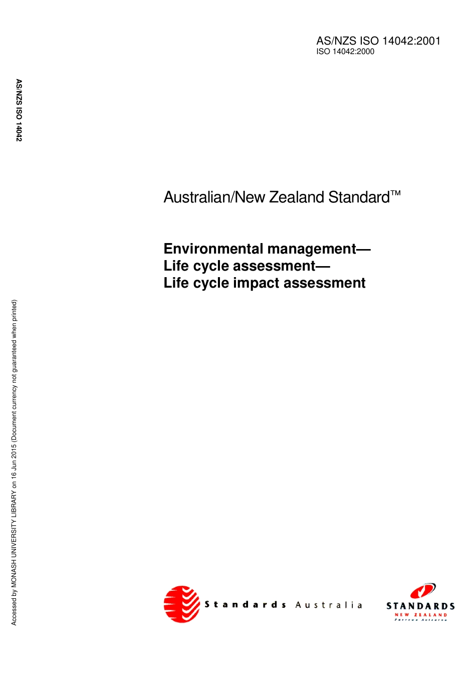 AS NZS ISO 14042-2001.pdf_第1页