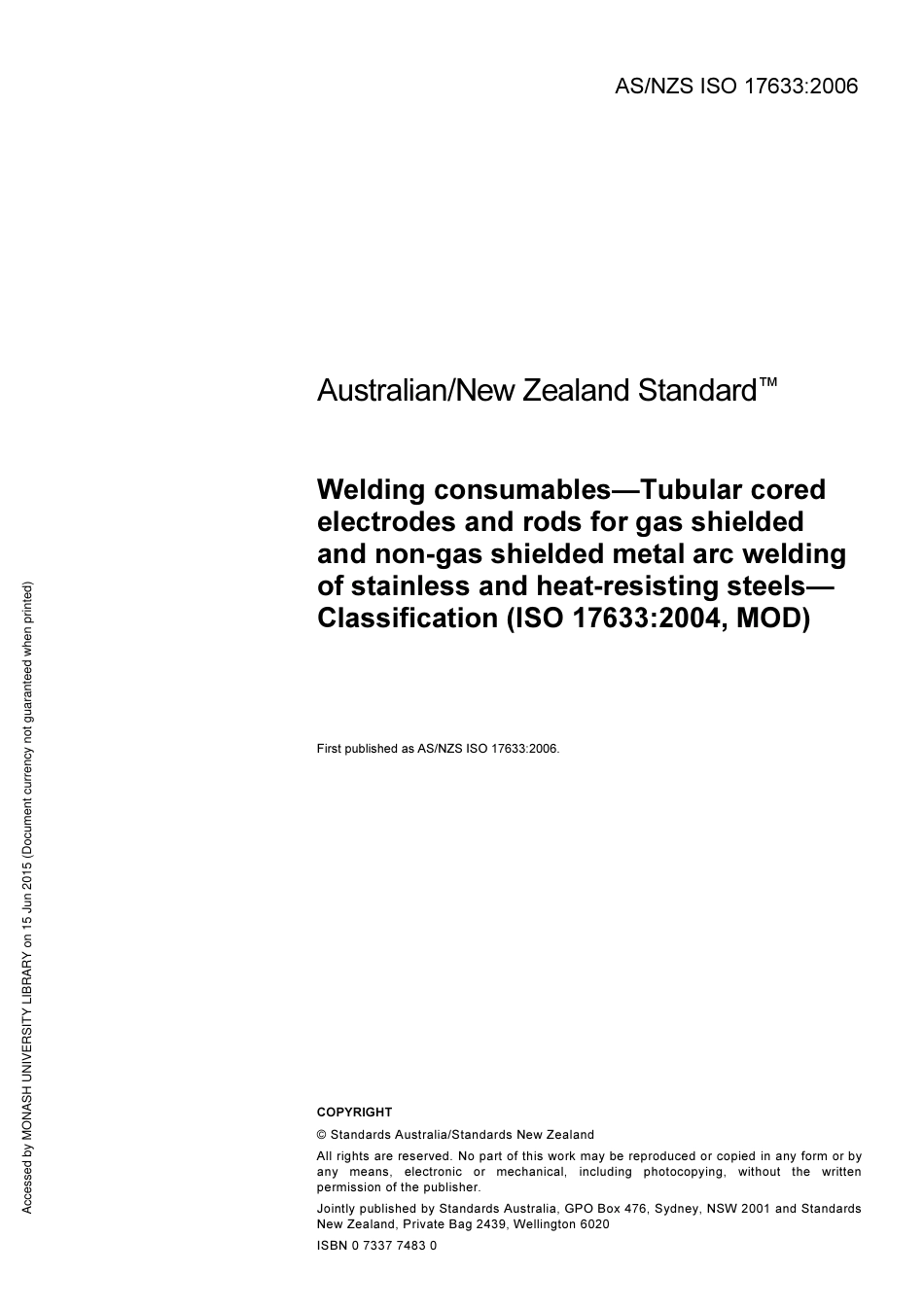 AS NZS ISO 17633-2006.pdf_第3页