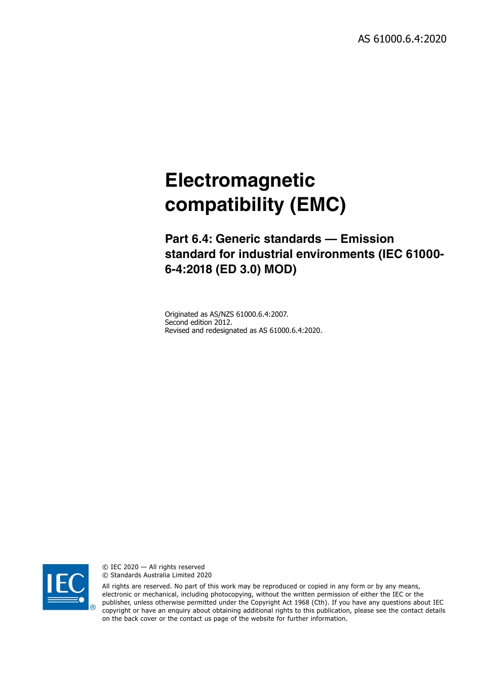 AS 61000.6.4-2020.pdf_第3页