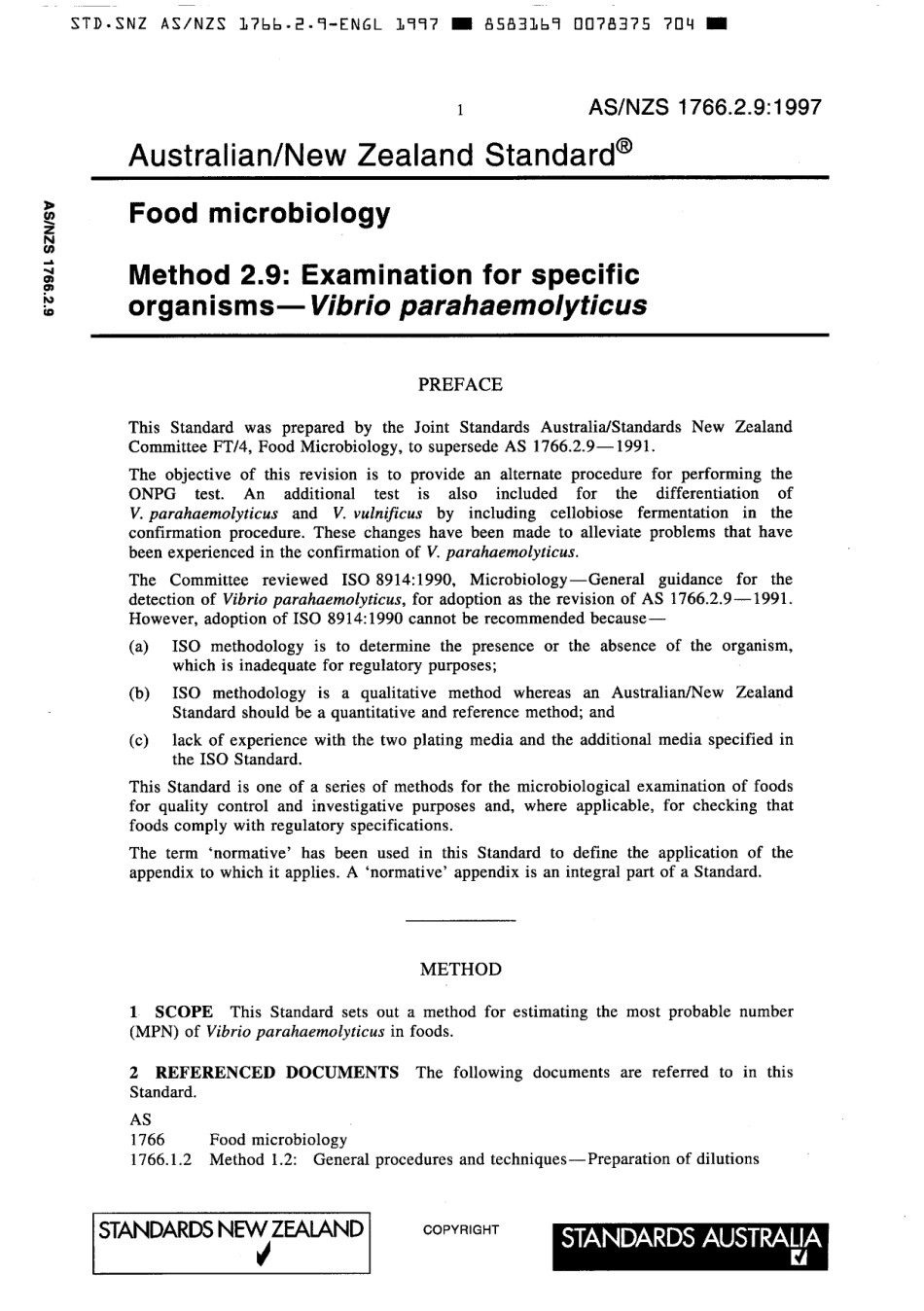 AS NZS 1766.2.9-1997 scan.pdf_第1页
